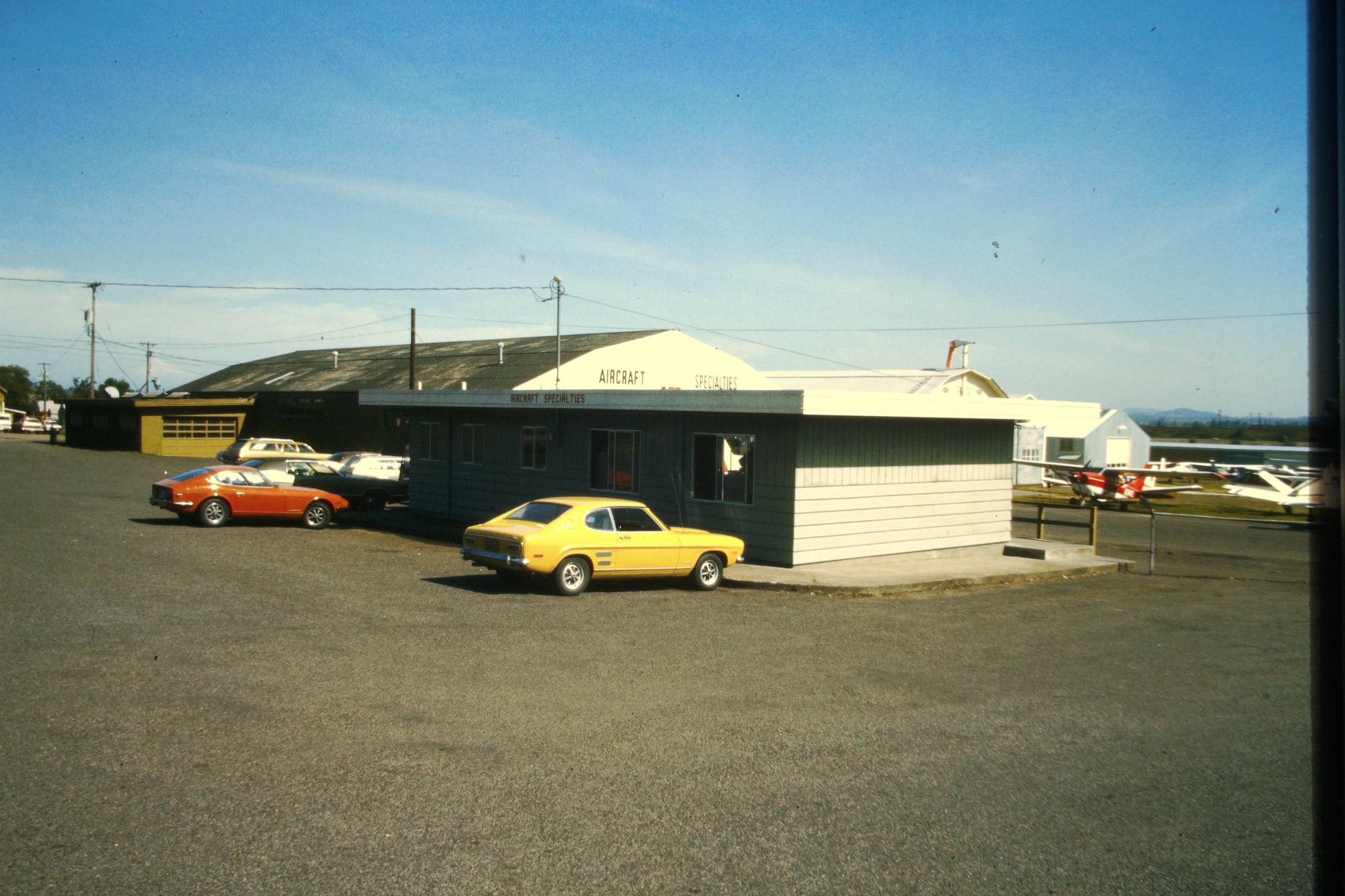 Pearson Field in the early 1970s